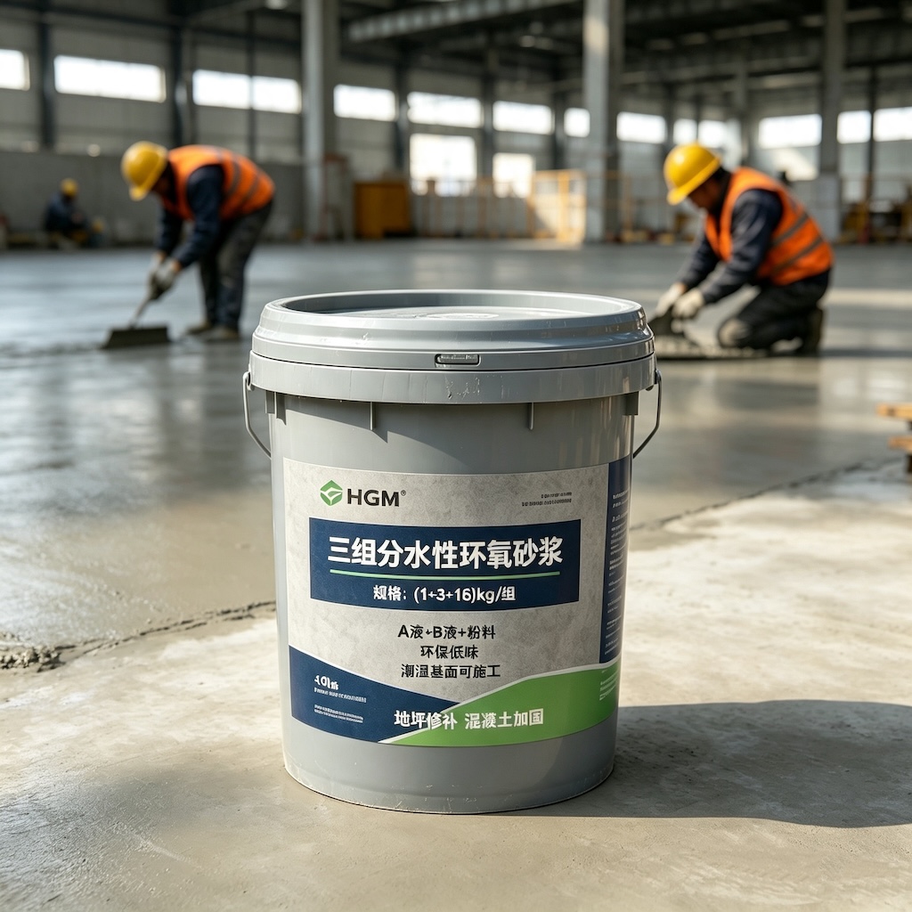 丛台三组份水性环氧砂浆